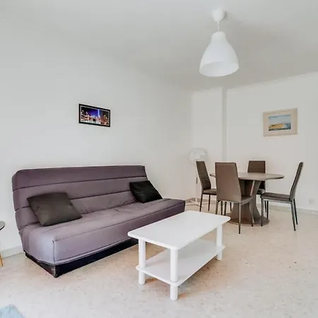 Ceres- Les Pins - 200m Des Plages, 4pers, Wifi, ,clim, Parking Apartment Juan-les-Pins